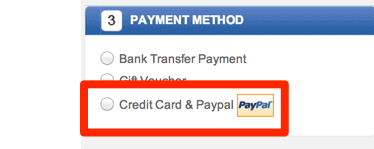 Accepting credit cards online