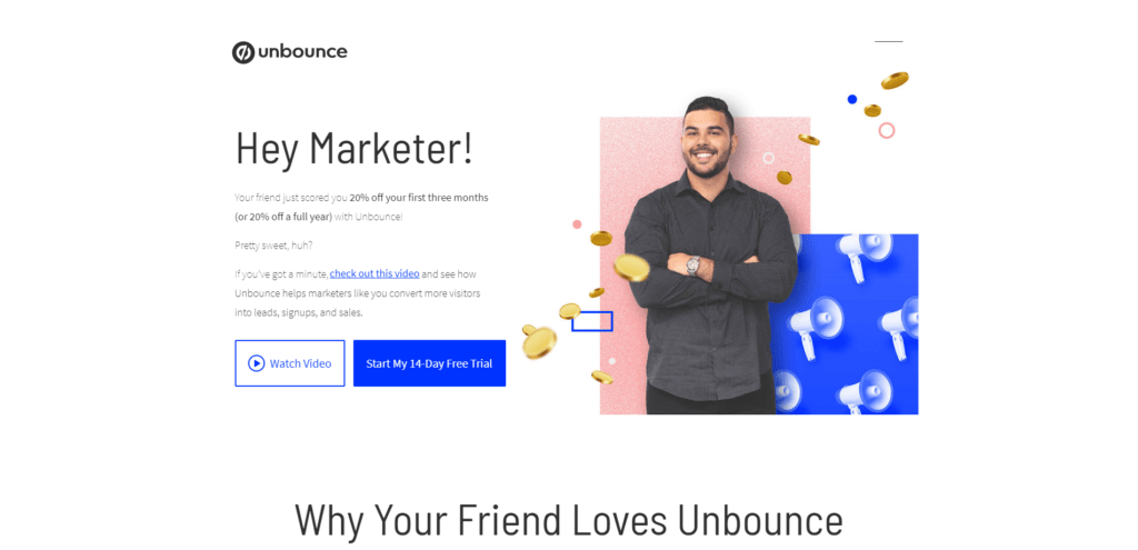 Unbounce'S Landing Page