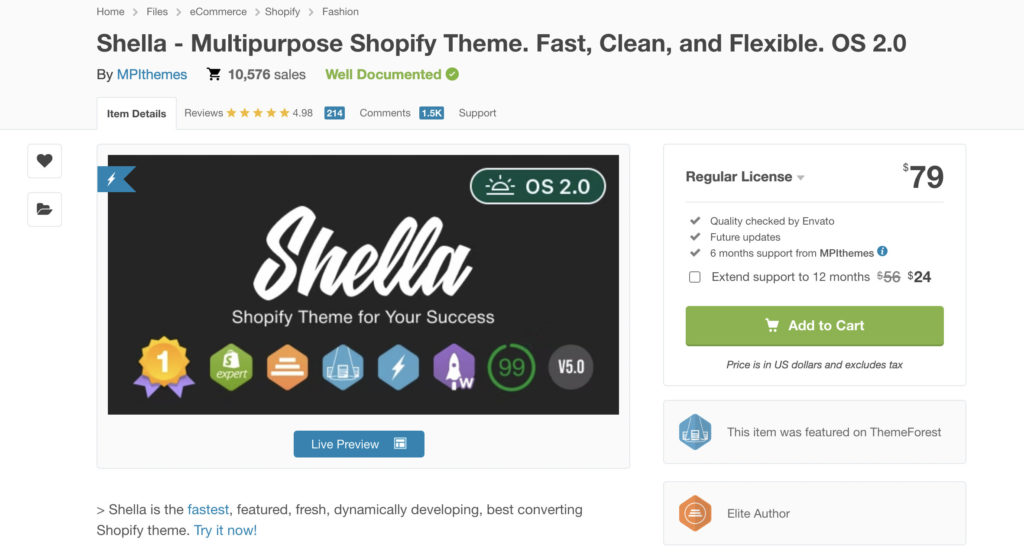 The Fastest Shopify Themes In 2022 28 2022