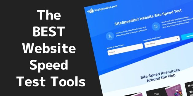 The Best Website Speed Test Tools 1 2022